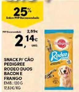 Continente Bom dia Ração para cães pedigree promoção