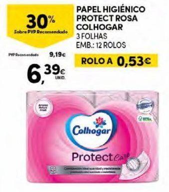 Continente Bom dia Papel higiênico colhogar promoção