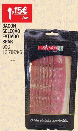 Spar Bacon spar promoção