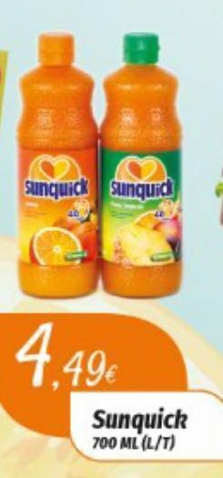 Refrescos sunquick