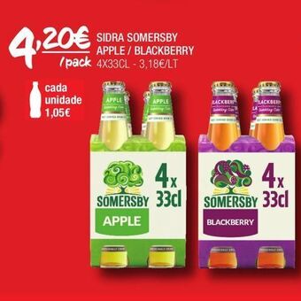 Spar Sidra somersby promoção