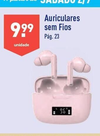 ALDI Auriculares promoção