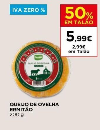 El Corte Inglés Queijo de ovelha promoção