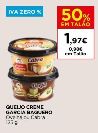 El Corte Inglés Queijo cremoso garcía baquero promoção