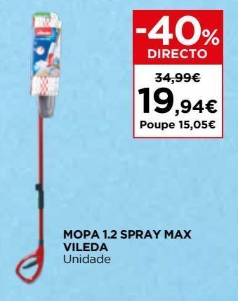 El Corte Inglés Mop vileda promoção