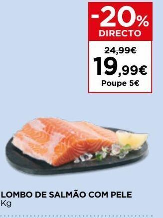 El Corte Inglés Salmão promoção