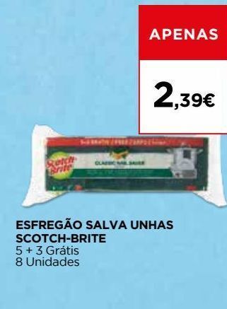 Esfregão scotch-brite