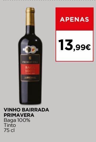 El Corte Inglés Vinho tinto promoção