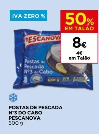 El Corte Inglés Peixe pescanova promoção