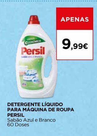 El Corte Inglés Detergente líquido persil promoção