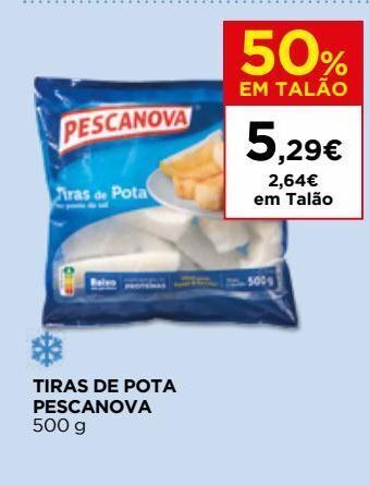 El Corte Inglés Palitos de peixe pescanova promoção