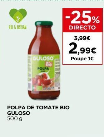 El Corte Inglés Molho de tomate guloso promoção