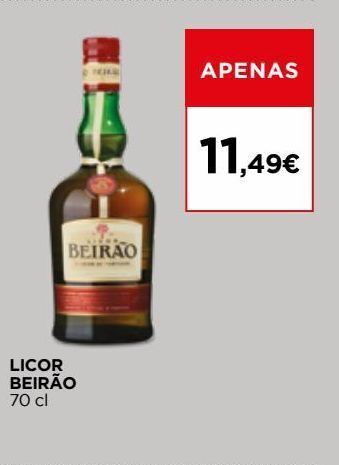 El Corte Inglés Licor beirão promoção