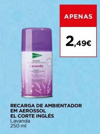 El Corte Inglés Ambientadores el corte inglés promoção