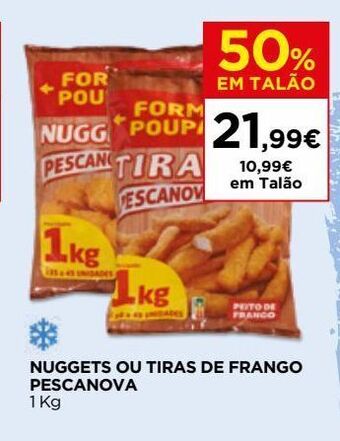 El Corte Inglés Nuggets de frango pescanova promoção