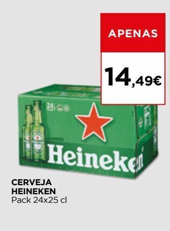 El Corte Inglés Cerveja heineken promoção