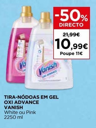 El Corte Inglés Tira manchas vanish promoção