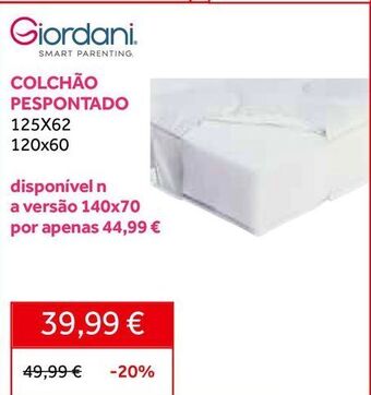 Colchao pespontado