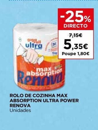 El Corte Inglés Papel toalha renova promoção