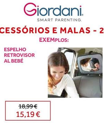 Espelho retrovisor al bebe