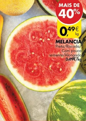 Pingo Doce Melancia promoção