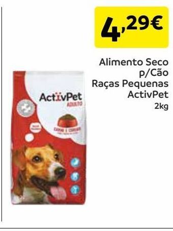 Amanhecer Ração para cães activpet promoção