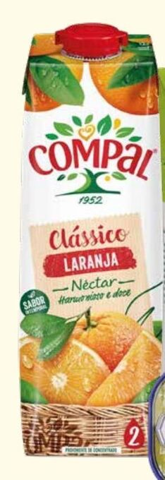 Amanhecer Néctar compal promoção