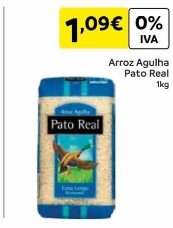 Amanhecer Arroz agulha pato real promoção