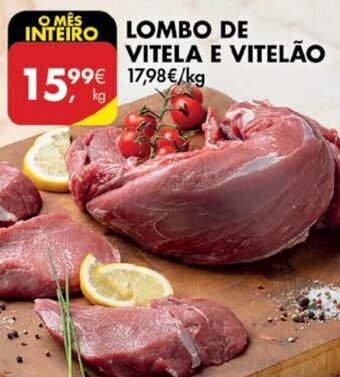 Pingo Doce Lombo de Vitela E Vitelão promoção