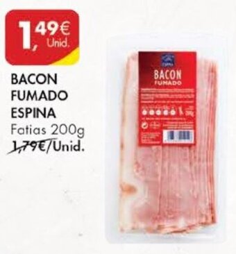 Pingo Doce Bacon Fumado Espina 200g promoção