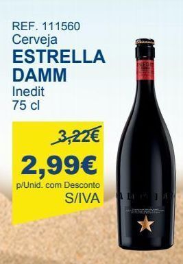Makro Cerveja estrella damm promoção