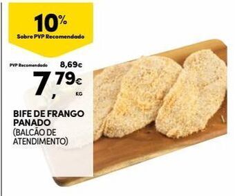 Continente Bom dia Filé de frango à milanesa promoção