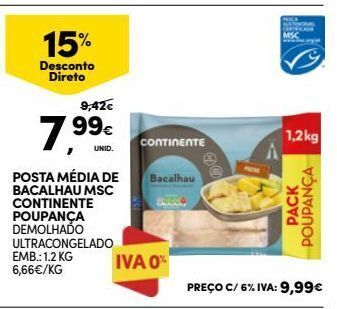 Bacalhau continente