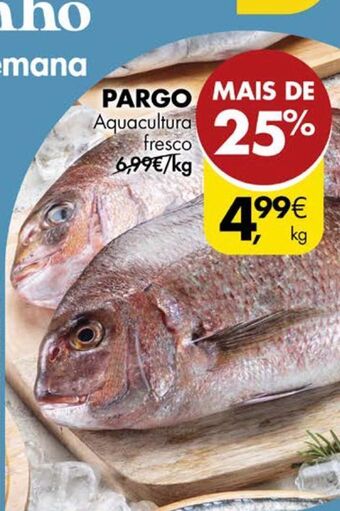 Pingo Doce Pargo promoção