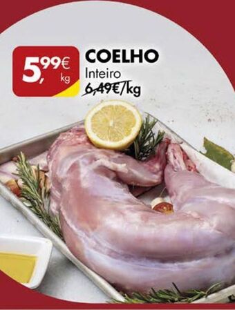 Pingo Doce Coelho promoção