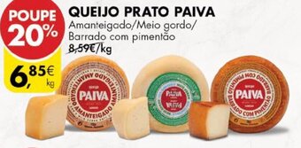 Pingo Doce Queijo Prato Paiva promoção