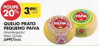 Pingo Doce Queijo Prato Pequeno Paiva promoção