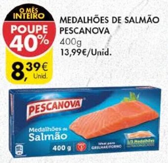 Medalhões de Salmão Pescanova 400g