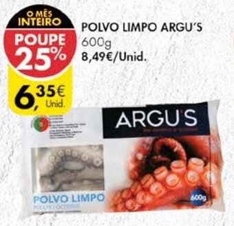 Pingo Doce Polvo Limpo Argu's 600g promoção
