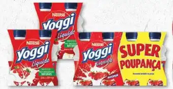 Pingo Doce Iogurte Líquido Aromas Yoggi Morango 8x160g promoção