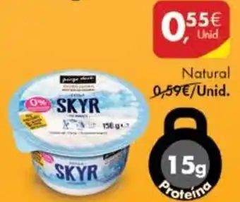 Pingo Doce Iogurte Sôlido Skyr Natural 150g promoção