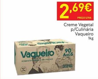 Recheio Margarina vegetal vaqueiro promoção