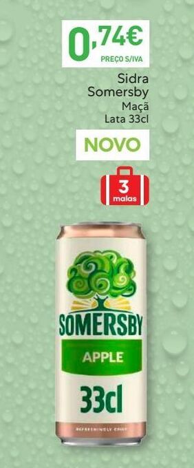 Recheio Sidra somersby promoção