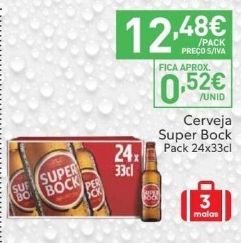 Recheio Cerveja super bock promoção