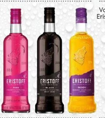 Recheio Vodka eristoff promoção