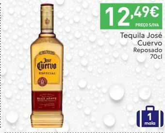 Recheio Tequila jose cuervo promoção