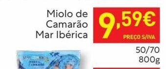 Recheio Camarão mar ibérica promoção