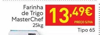 Recheio Farinha de trigo masterchef promoção