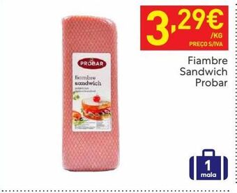 Recheio Presunto probar promoção