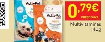 Recheio Ração para cães activpet promoção